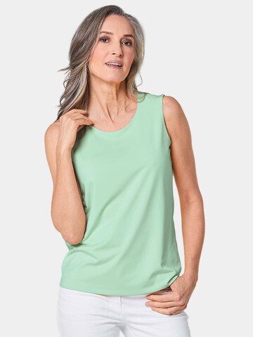 Goldner Top in Green: front