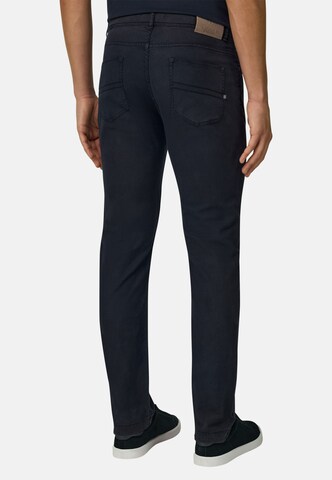 Coupe slim Jean Boggi Milano en bleu