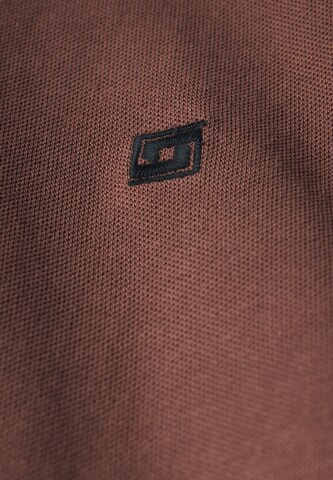 Street One MEN Piquée-Poloshirt in Braun