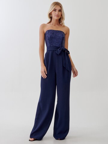 Chancery Jumpsuit 'REIMS' in Blauw: voorkant