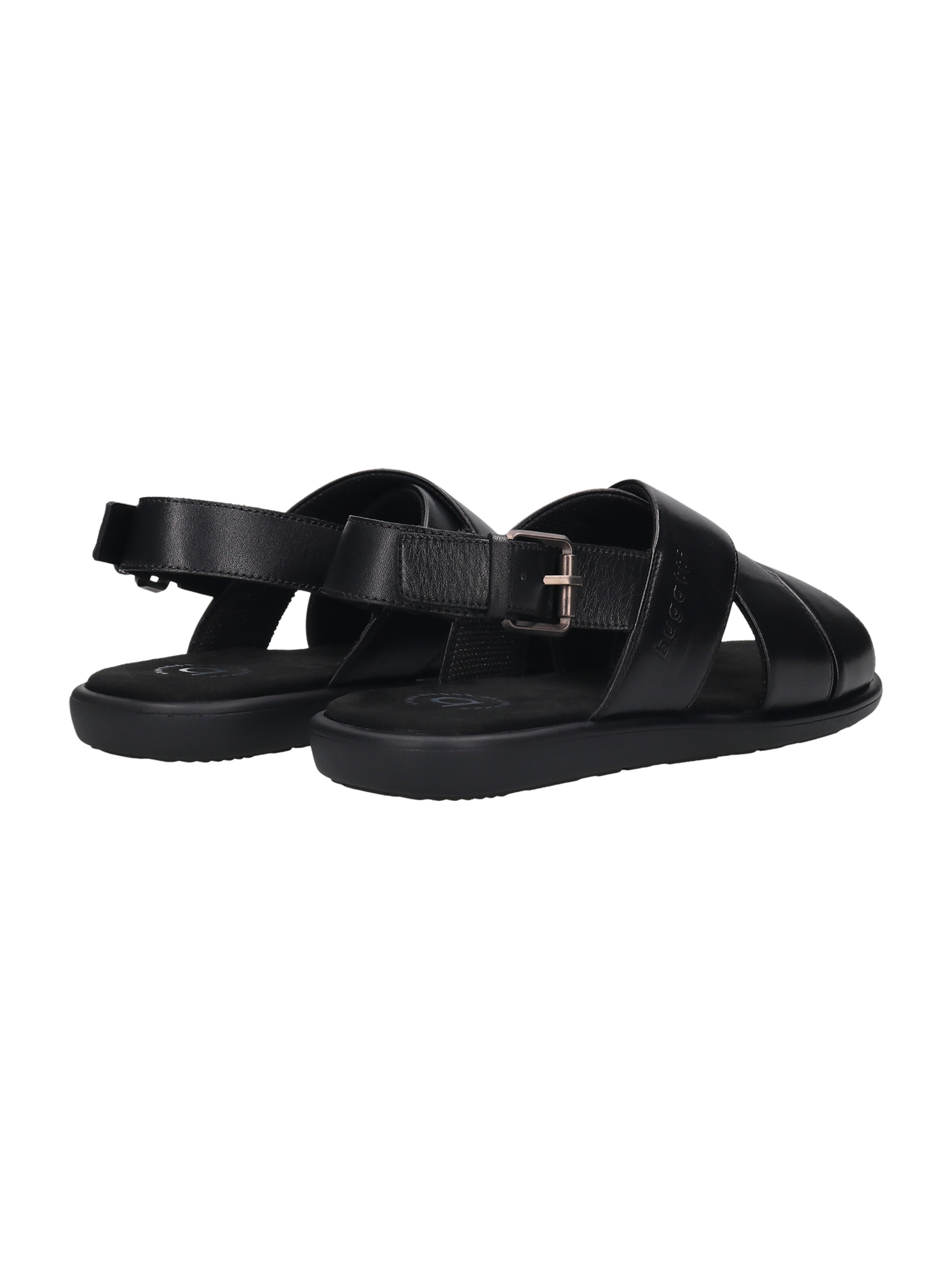 bugatti Sandały w kolorze czarny