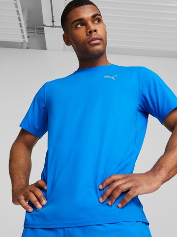 PUMA Функциональная футболка в Синий: спереди