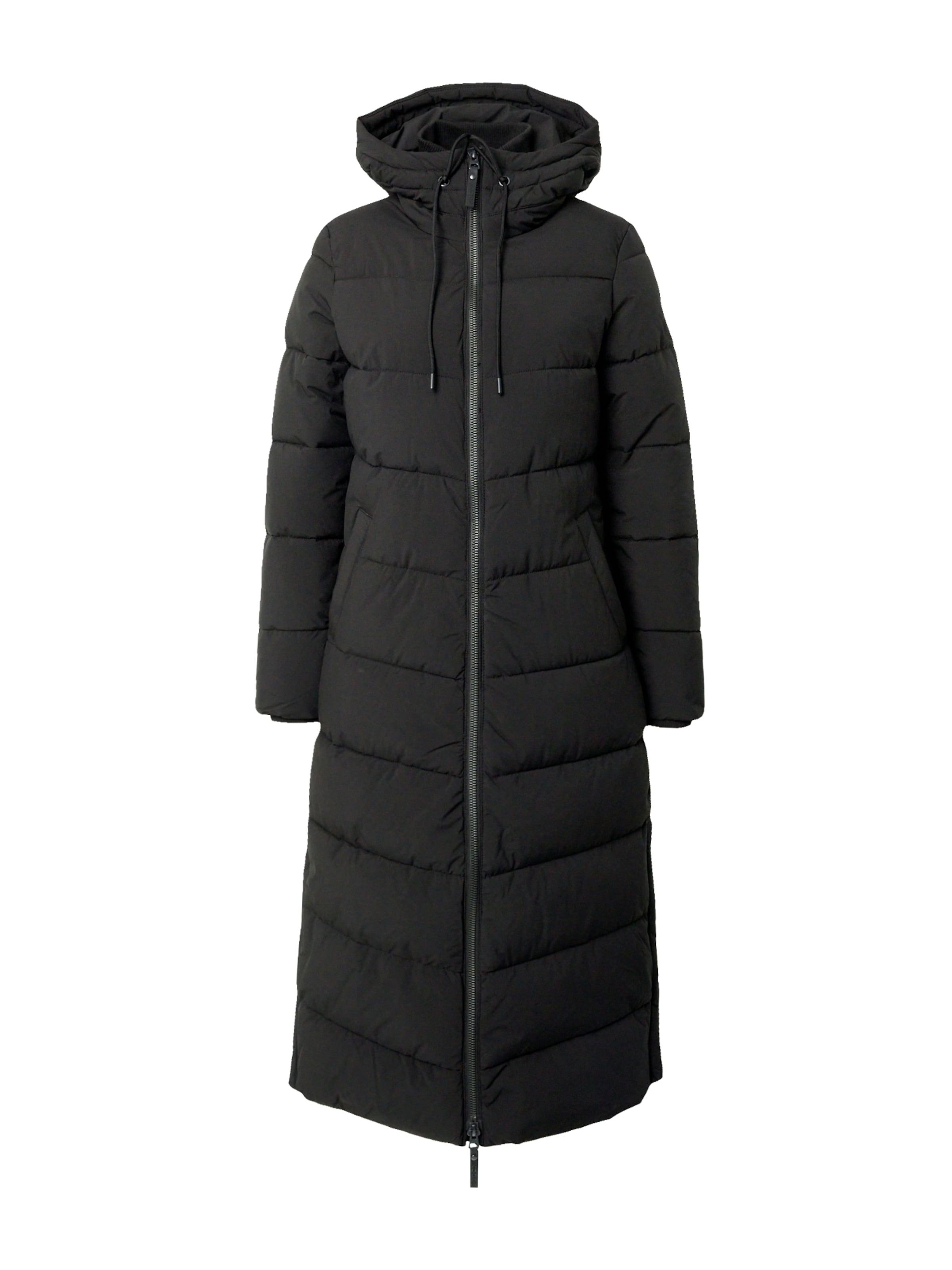 Soccx Vinterfrakke i sort: forside