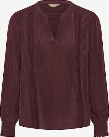 CULTURE Blouse 'Vibsa ' in Bruin: voorkant