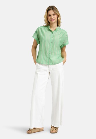 Milano Italy Blouse in Green