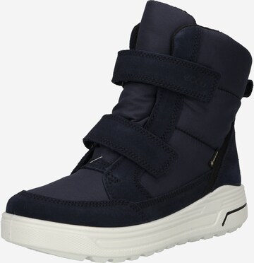 ECCO Snowboots in Blauw: voorkant