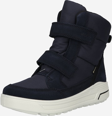ECCO Snow Boots in Blue: front