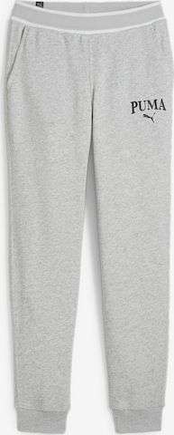 PUMA Tapered Broek in Grijs: voorkant