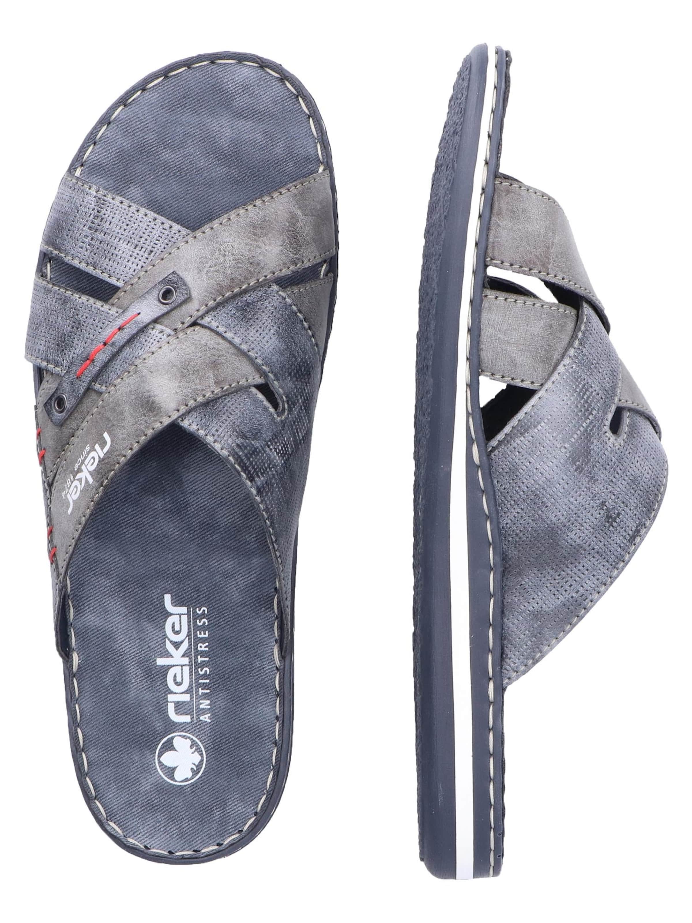 Rieker Mule 'Comfort' in Blue