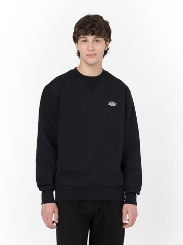 DICKIES - Sweatshirt 'Summerdale' em preto: frente