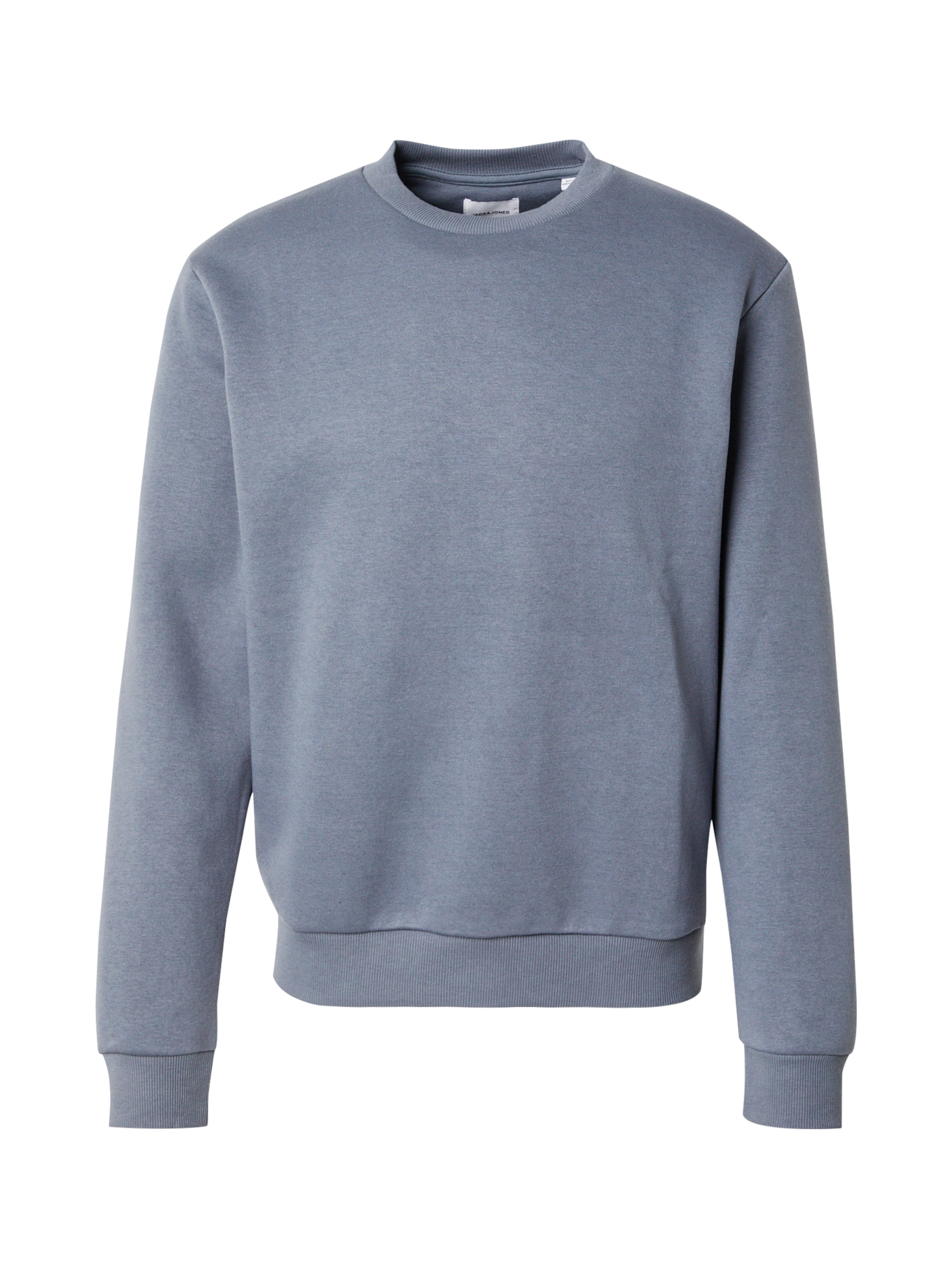 JACK & JONES Sweatshirt 'JJBradley' in Grey: front