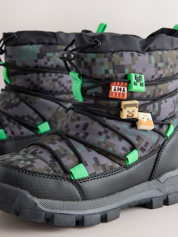 Next - Botas de nieve 'Minecraft' en negro