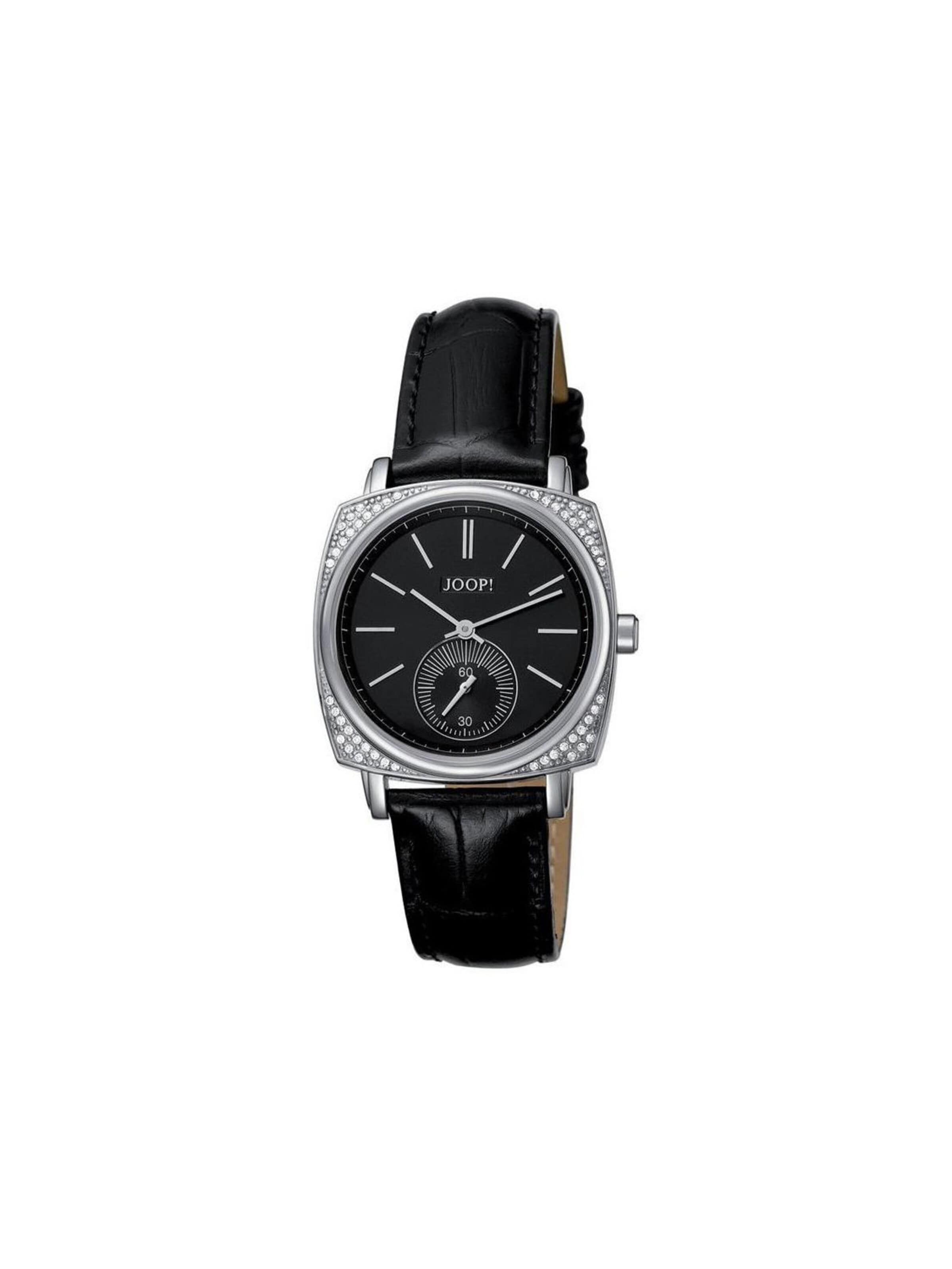 JOOP! Jewellery & Time Analog Watch 'Armbanduhr Quarzuhr JP100342F01' in Black: front