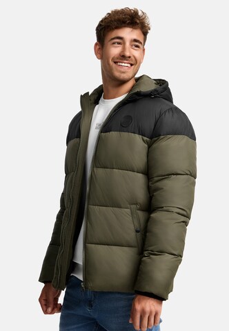 INDICODE JEANS Winter jacket 'Biviano' in Green