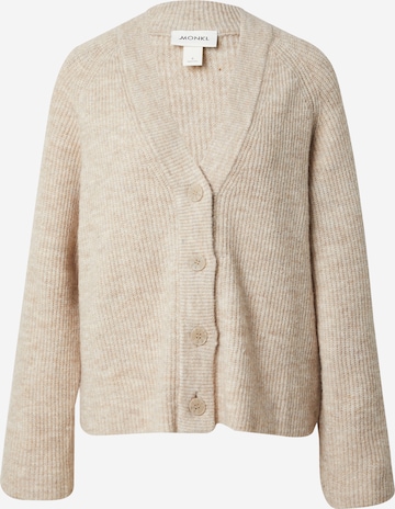 Monki Strickjacke in Beige: predná strana