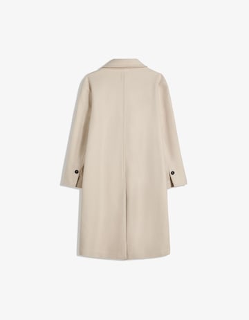 Bershka Between-seasons coat in Beige