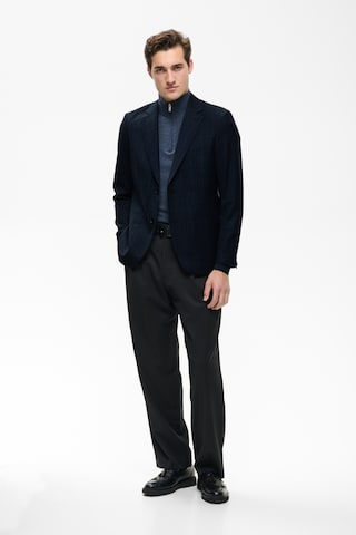 Matinique - Regular Fit Jaqueta 'Charles' em azul