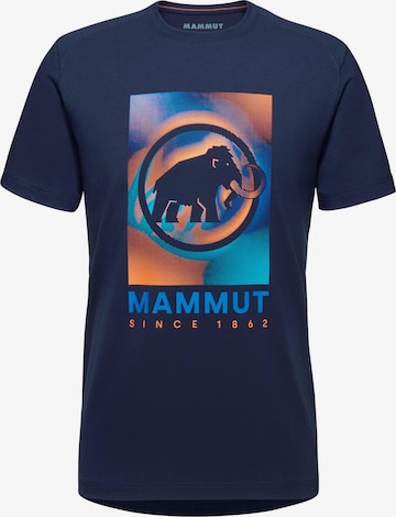 MAMMUT Funktionsshirt 'Trovat' in Blau: predná strana