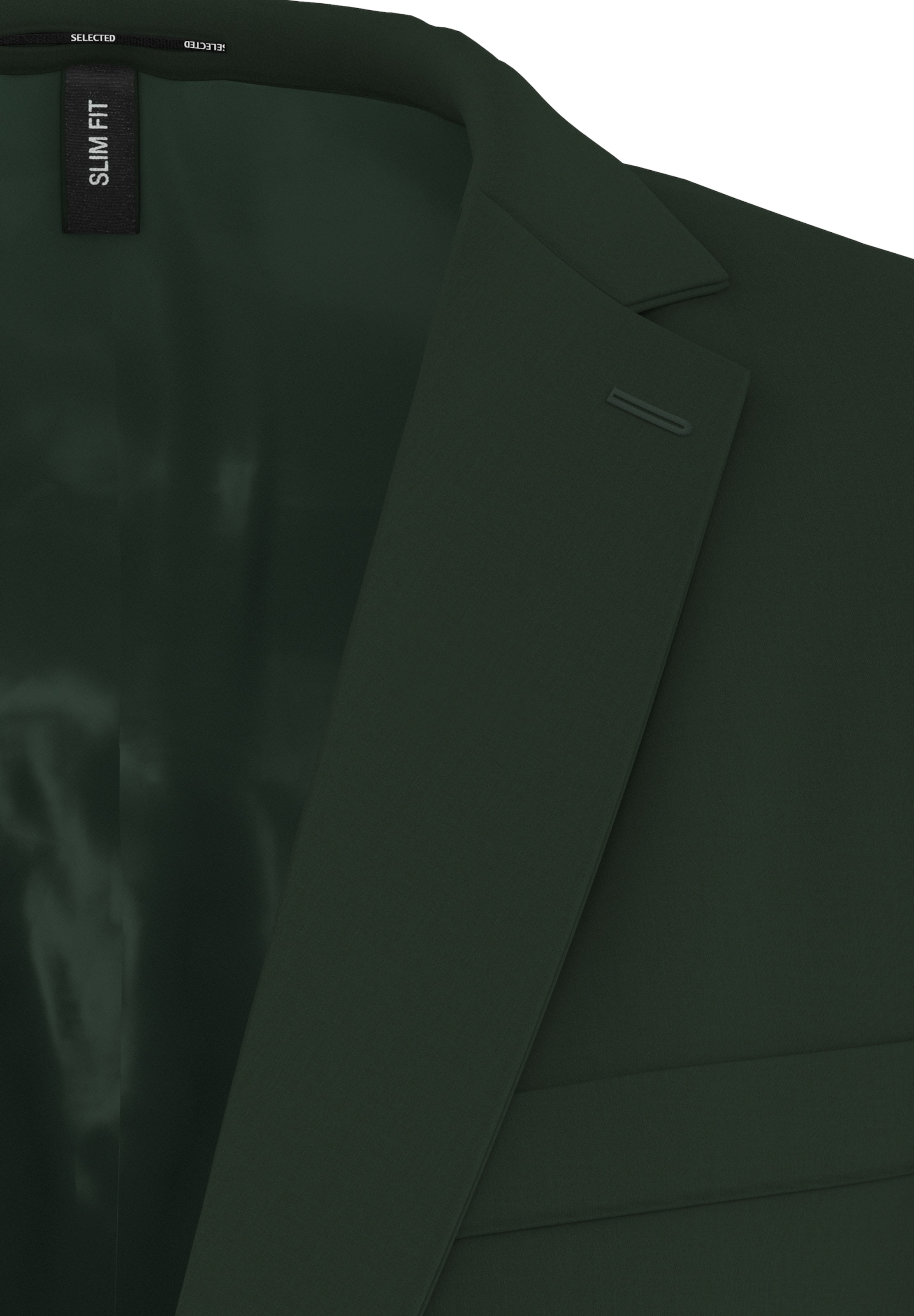 zaļš SELECTED Slim fit Klasiska žakete 'Liam'