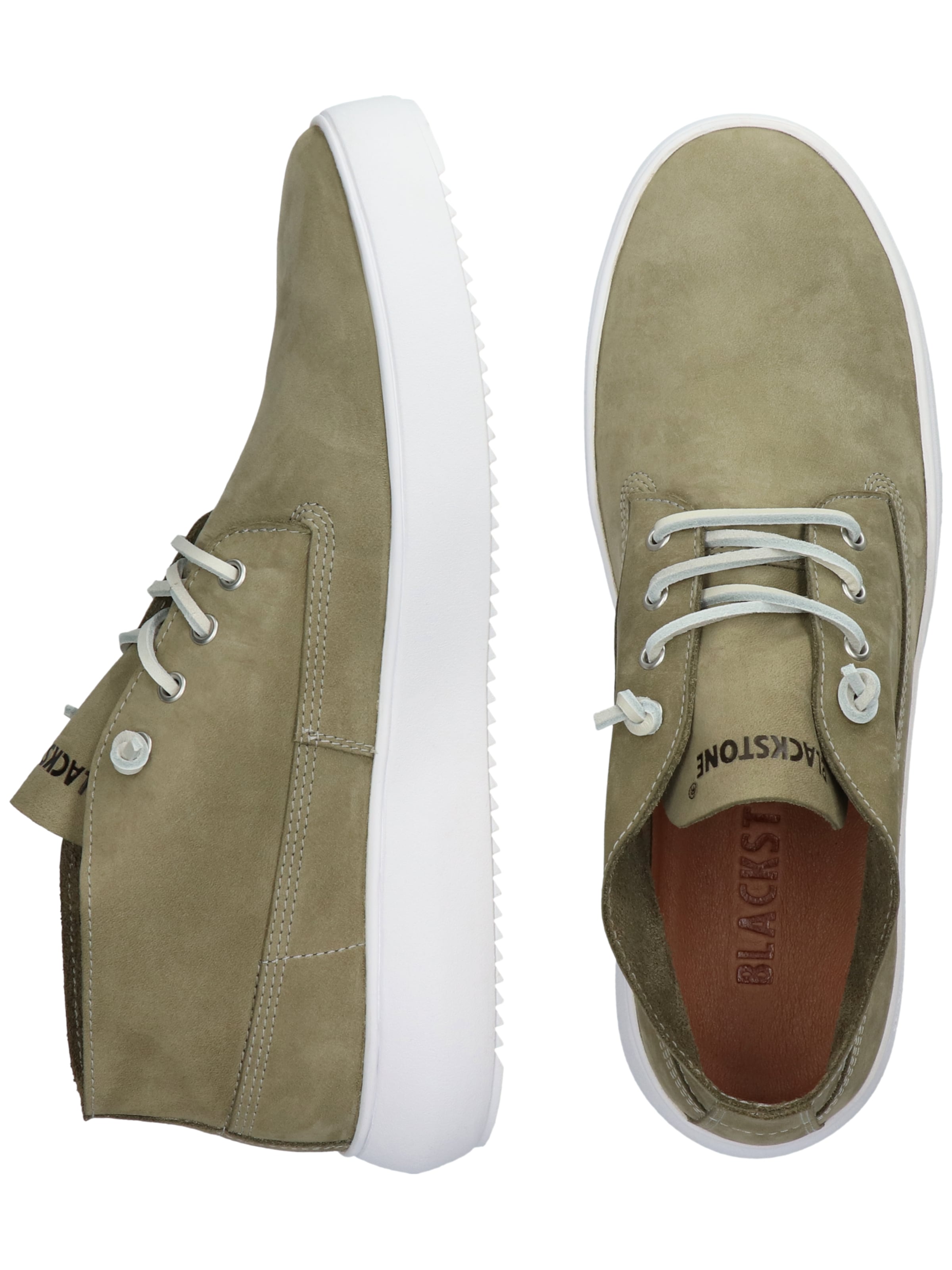 BLACKSTONE Låg sneaker 'Slater BG147' i grön