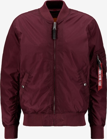 ALPHA INDUSTRIES Jacke 'MA-1 TT' in Rot: Vorderseite