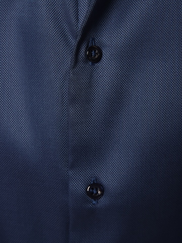 ETERNA Slim fit Business shirt in Blue