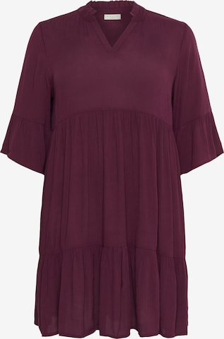 KAFFE CURVE Dress 'Mariana' in Purple: front