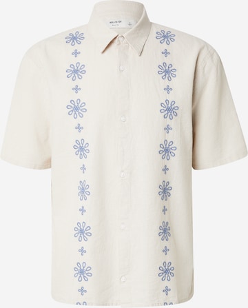 HOLLISTER Классический крой Рубашка в Белый: спереди