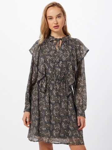 Sofie Schnoor Shirt Dress in Black: front