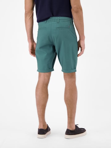 LERROS Regular Pleat-Front Pants in Green