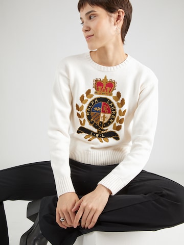 Lauren Ralph Lauren Sweater 'RIEDNEE' in Beige