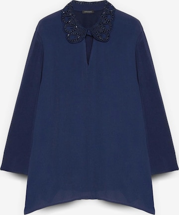 Fiorella Rubino Top in Blauw: voorkant