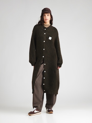 AMERICAN VINTAGE Pletena jopa 'EAST' | zelena barva: sprednja stran