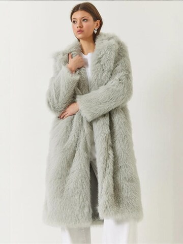 Manteau d’hiver Bianco Lucci en gris : devant