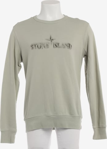 Stone Island Sweatshirt / Sweatjacke M in Grün: Vorderseite