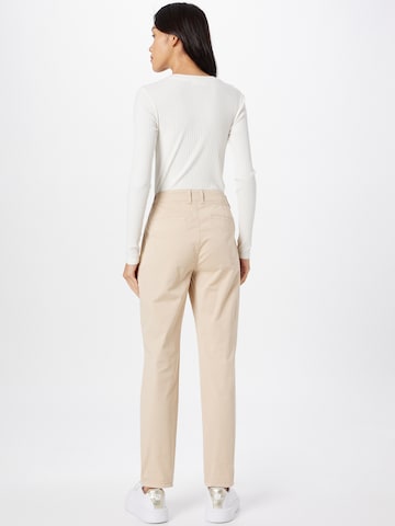 regular Pantaloni chino di comma casual identity in beige