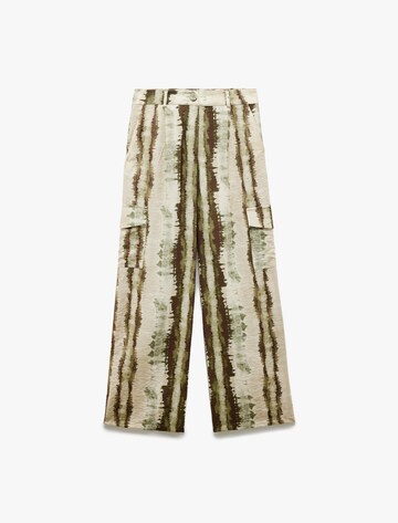 Koton Wide Leg Hose in Grün