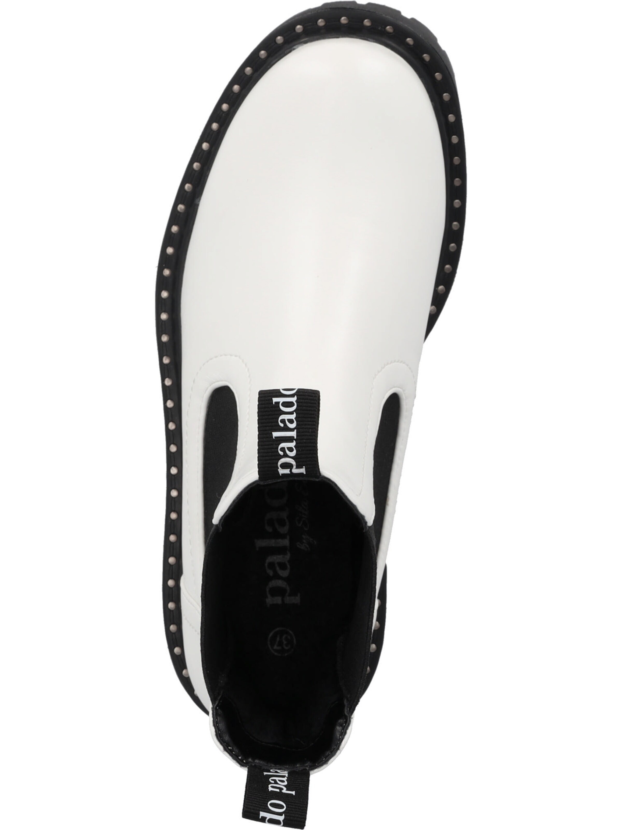 Palado by Sila Sahin Chelsea boots 'Mingal' in White