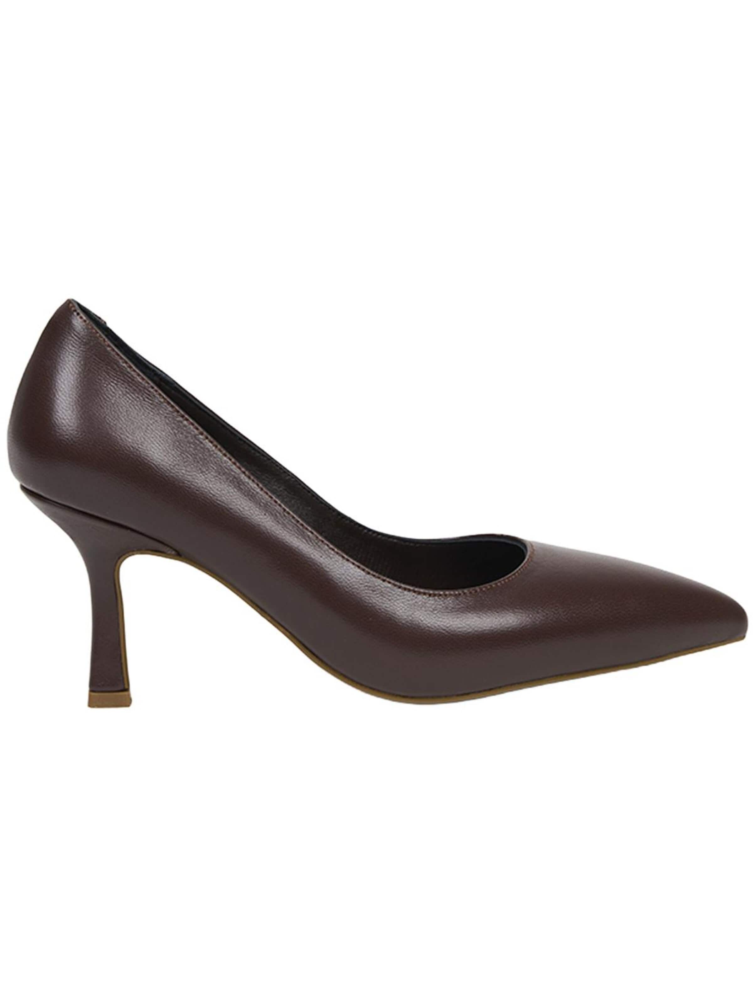 Desa Pumps in Bruin: voorkant