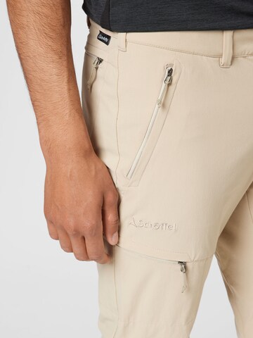 Schöffel Regular Outdoorbroek 'Koper1' in Beige