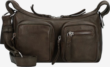 Borsa a tracolla 'Salvatorianerplatz' di Taschendieb Wien in verde: frontale