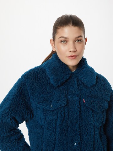 LEVI'S ® Übergangsjacke 'Baby Bubble Sherp Truckr' in Blau