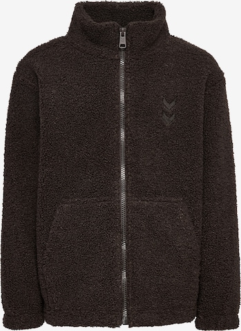 Hummel Sportief sweatshirt in Bruin: voorkant