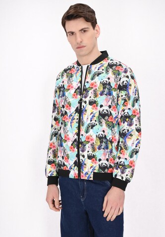 MO Between-Season Jacket in White: front