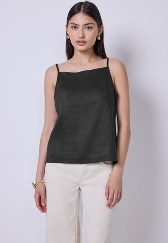Street One Studio Top in Schwarz: Vorderseite