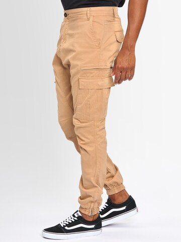 Alessandro Salvarini Regular Cargohose in Beige: Vorderseite