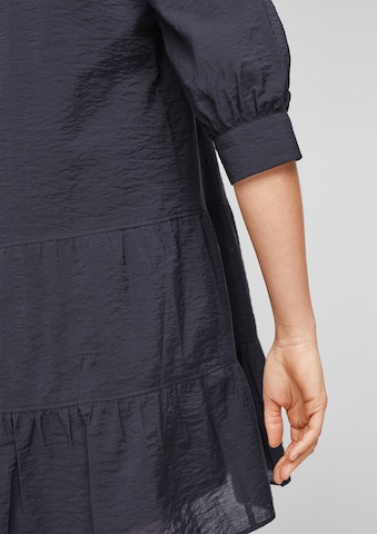 COMMA Shirt Dress in Blue