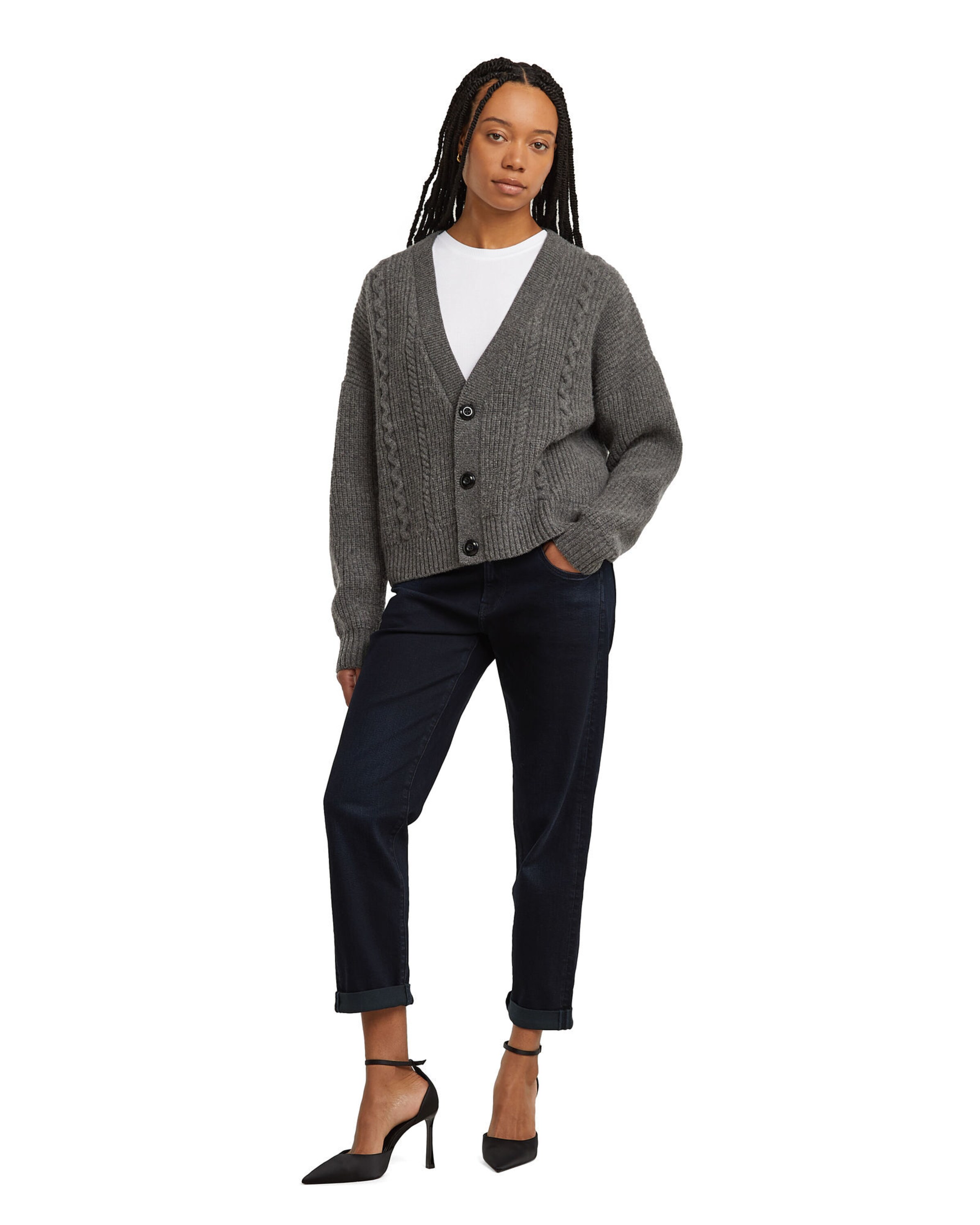 G-STAR Tapered Jeans 'Kate' in Blauw