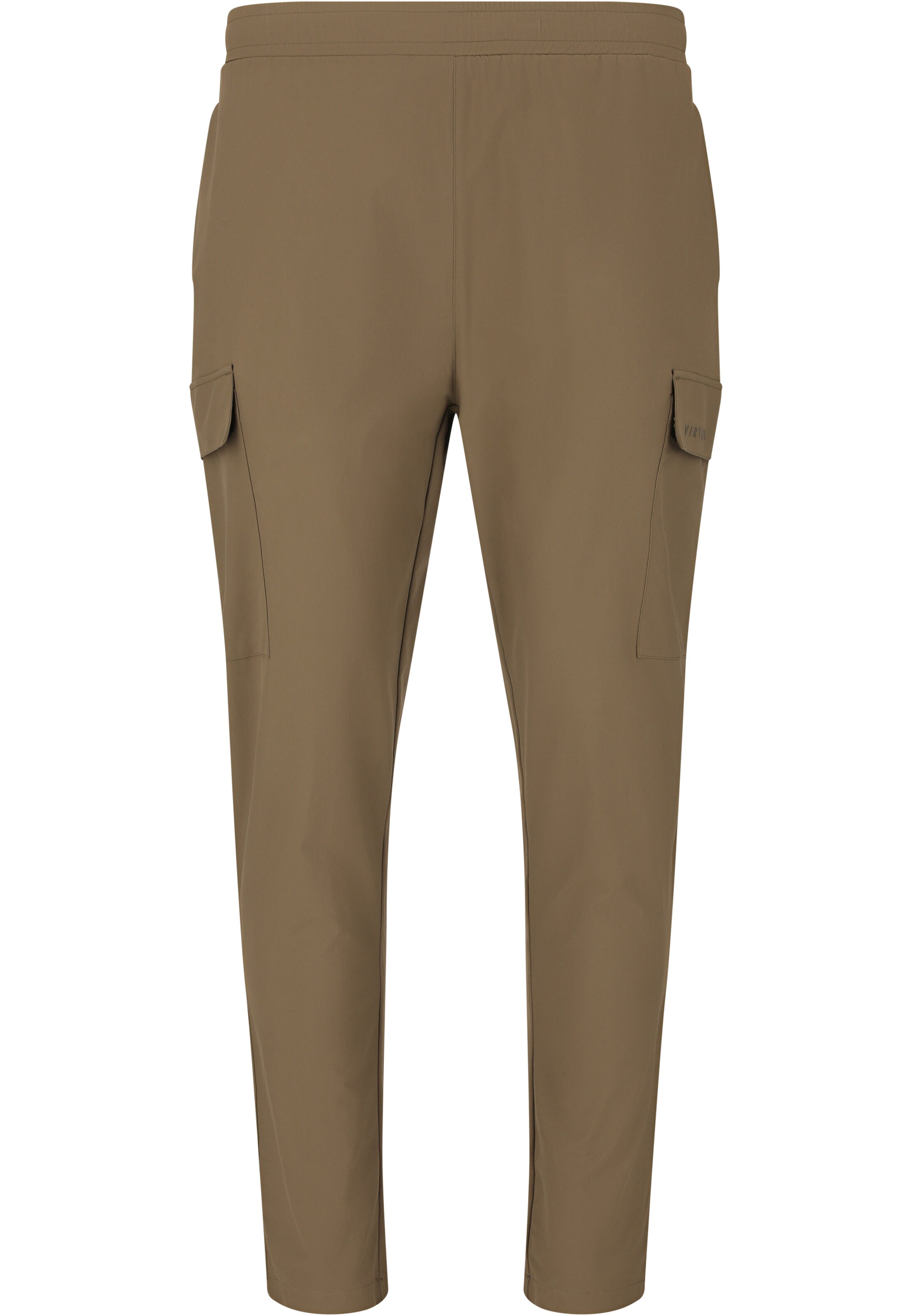 Virtus Regular Sweatpants 'Caro' in Braun: Vorderseite