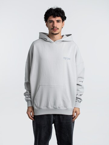 Pegador Sweatshirt 'Miner Boxy' in Grau: Vorderseite